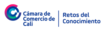 Logo retos del conocimiento Cámara de Comercio de Cali