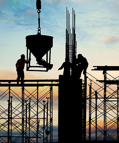 Foto construcción edificio